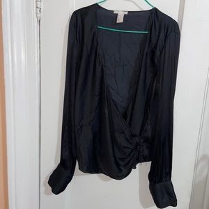 Black h&m blouse